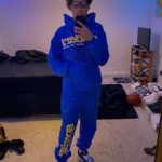 Sp5der Sweatpants Blue photo review