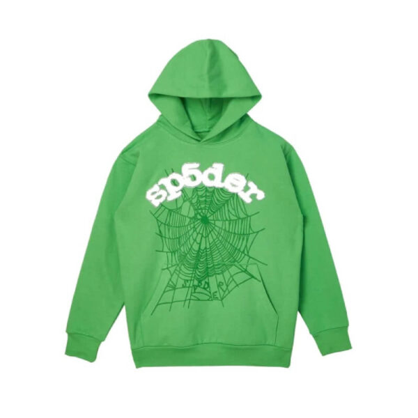 Sp5der Web Green Hoodie Sp5der Web Green Hoodie