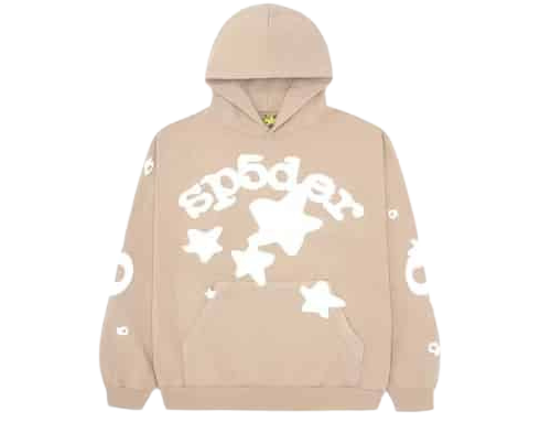 Sp5der Beluga Hoodie Beige