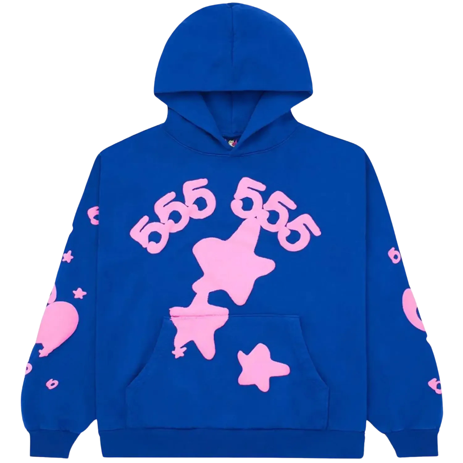 Sp5der Beluga Hoodie Blue Sp5der Beluga Hoodie Blue