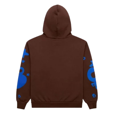 Sp5der Beluga Hoodie Brown