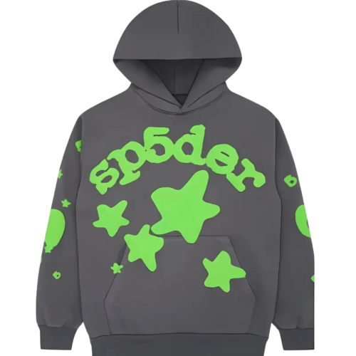 Sp5der Beluga Hoodie Grey