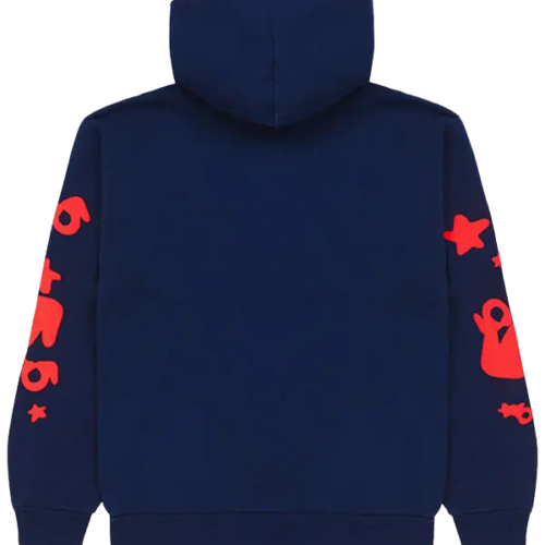 Sp5der Beluga Hoodie Navy