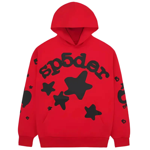 Sp5der Beluga Hoodie Red