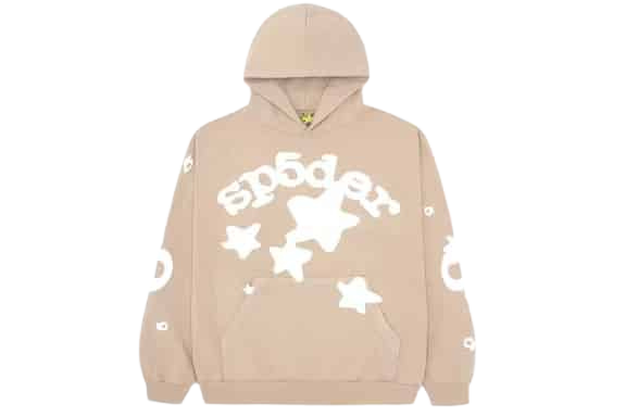Sp5der Beluga Hoodie Beige Sp5der Beluga Hoodie Beige
