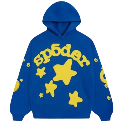 Sp5der Beluga Tc Blue Hoodie