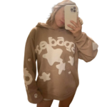 Sp5der Beluga Hoodie Beige photo review