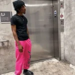 Sp5der Sweatpants Pink photo review