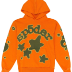 Sp5der Beluga Hoodie Orange