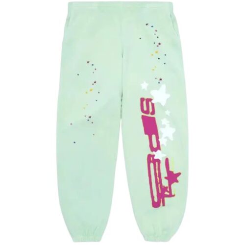 Sp5der Sweatpants Mint