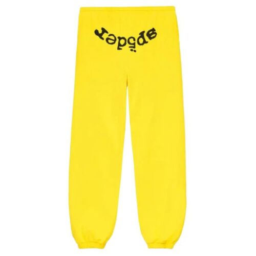 Sp5der Sweatpants Yellow