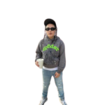 Sp5der Wait Web Hoodie Grey photo review