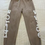 Sp5der Sweatpants Sand photo review