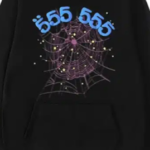 Sp5der Angel Number Hoodie Black photo review