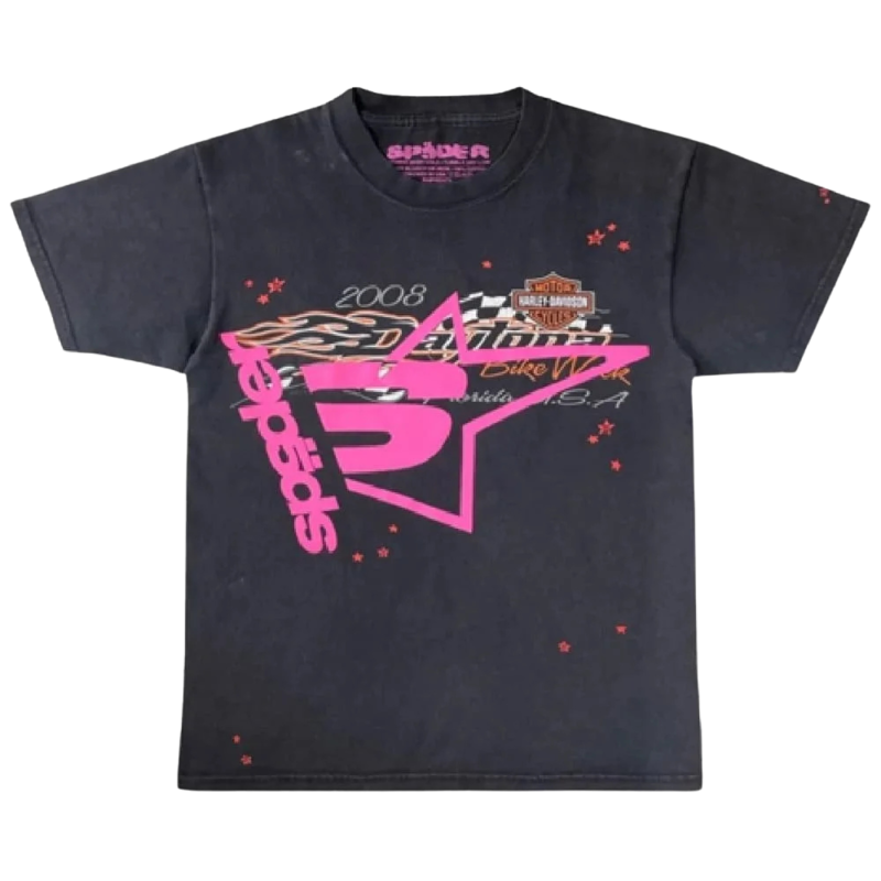 Black Sp5der Worldwide T-Shirt