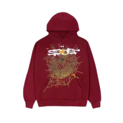 Maroon Sp5der Hoodie