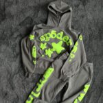 Sp5der Beluga Grey Tracksuit photo review