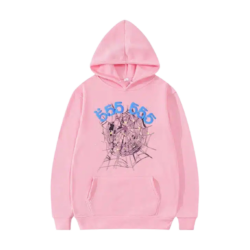 Sp5der 555 Pink Hoodie