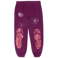 Sp5der Nocturnal Highway Sweatpants Purple