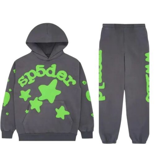 Sp5der Beluga Grey Tracksuit