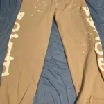 Sp5der Sweatpants Sand photo review