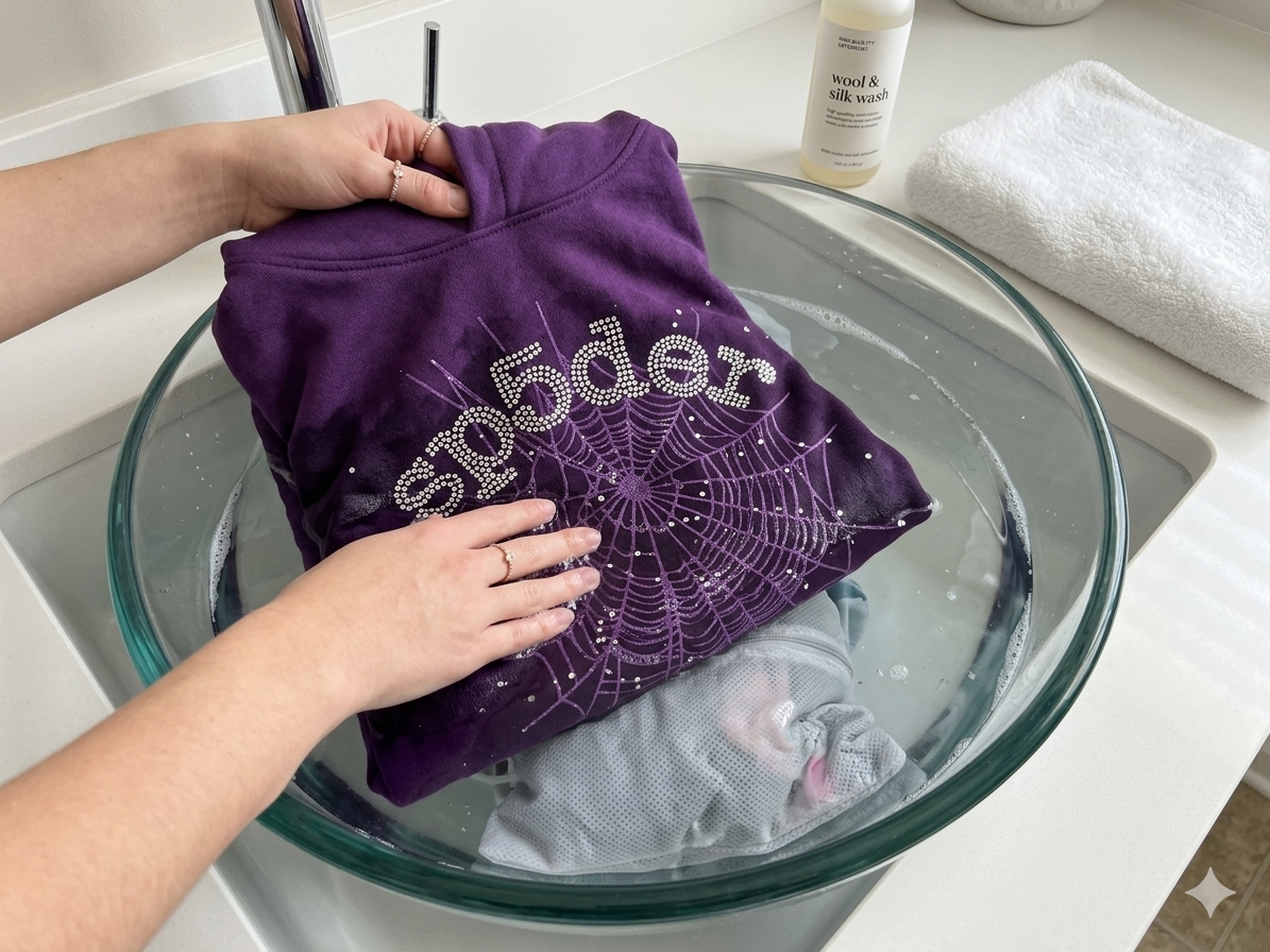 Wash a Sp5der Hoodie